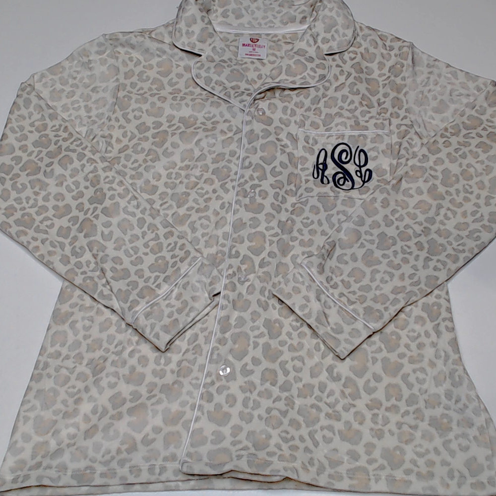 BLOOPER CLOTHING: Monogrammed Softspun Pajama Shirt