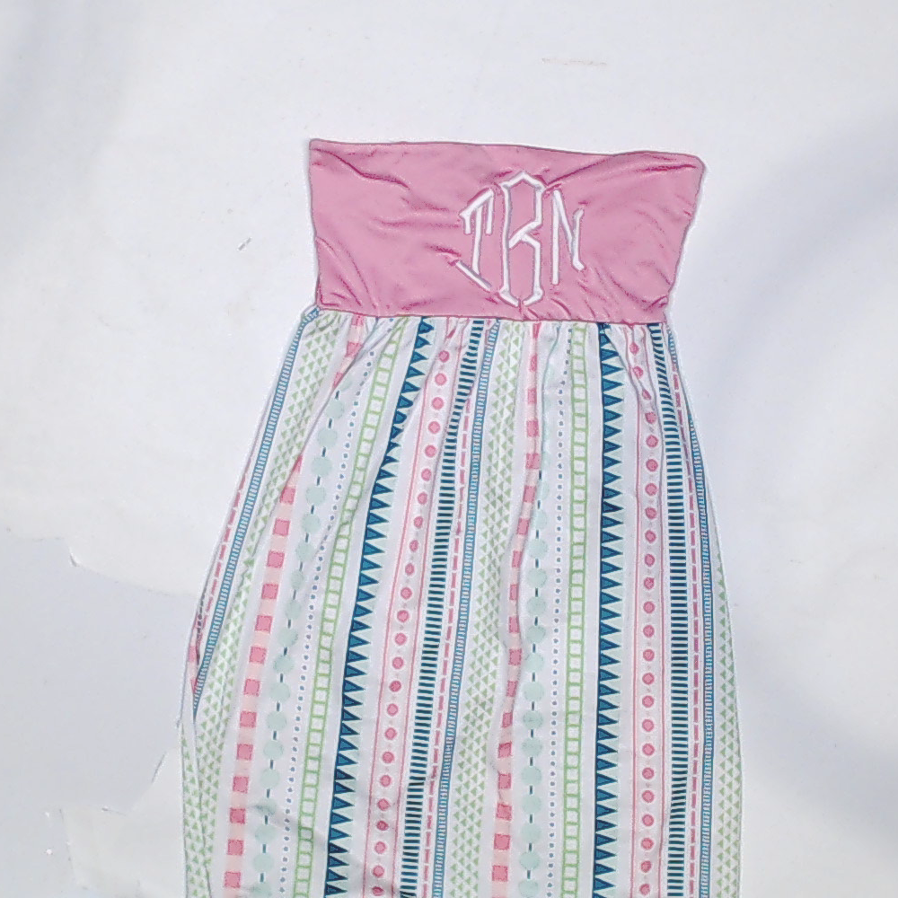 BLOOPER SWIM: Monogrammed Beach Cover Up