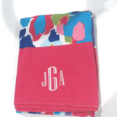 BLOOPER SWIM: Monogrammed Beach Towel