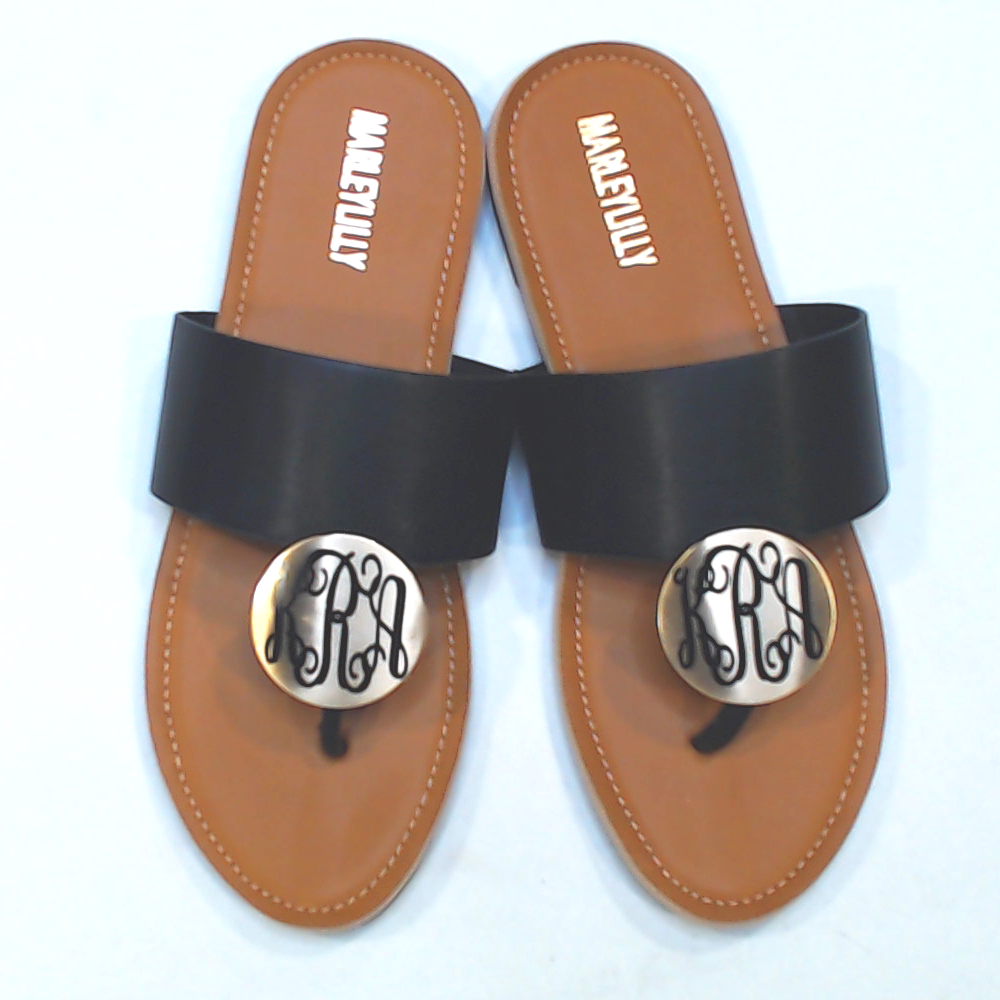 BLOOPER KIDS: Monogrammed Youth Sandals
