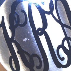 BLOOPER KIDS: Monogrammed Youth Sandals