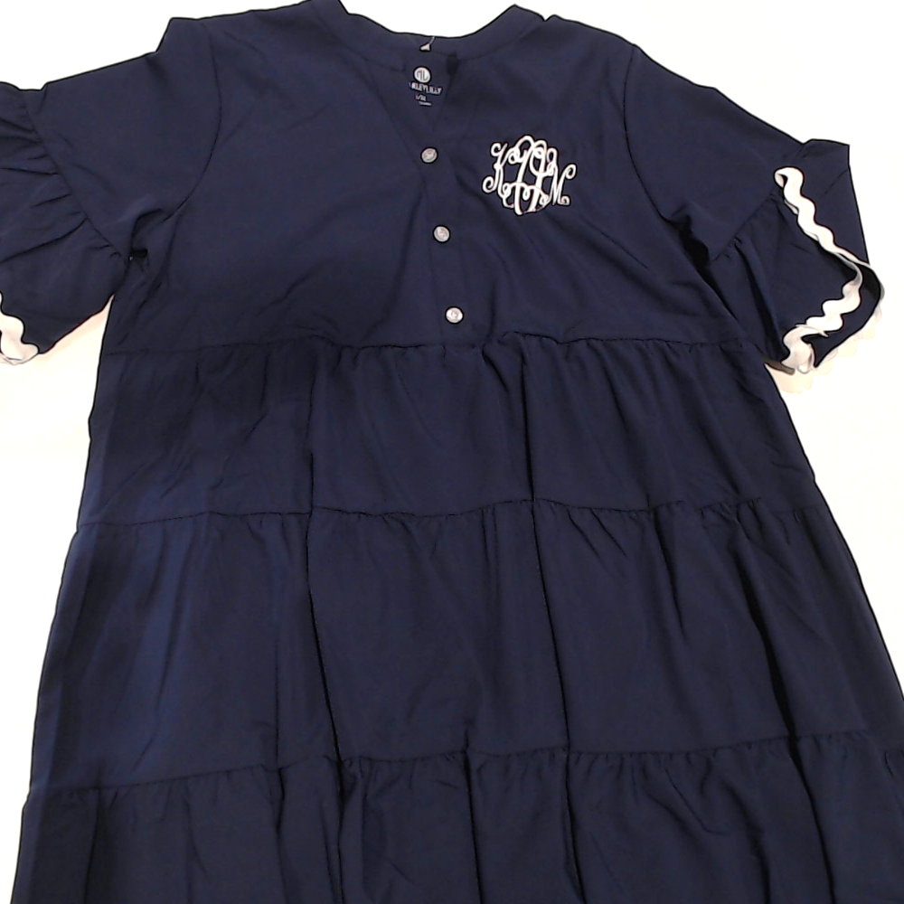 BLOOPER CLOTHING: Monogrammed Ric Rac Dress
