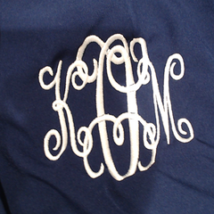 BLOOPER CLOTHING: Monogrammed Ric Rac Dress