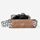 Monogrammed Camera Strap | Leopard Print