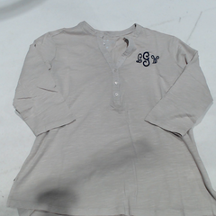 BLOOPER CLOTHING: Monogrammed Henley