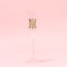 Personalized Acrylic Champagne Glass | Clear