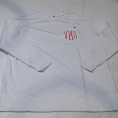 BLOOPER CLOTHING: Monogrammed Crewneck Sweatshirt