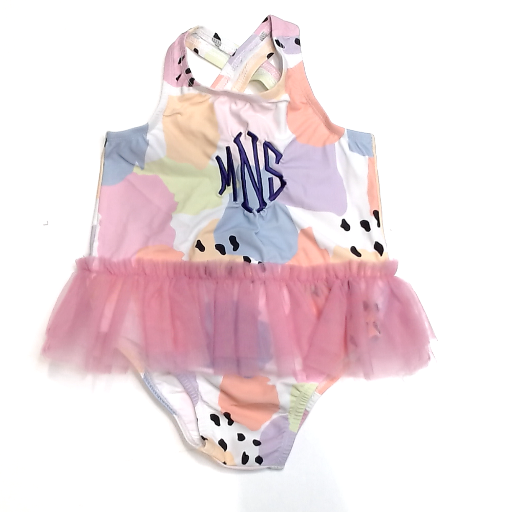 BLOOPER KIDS: Monogrammed Toddler Tutu Bathing Suit