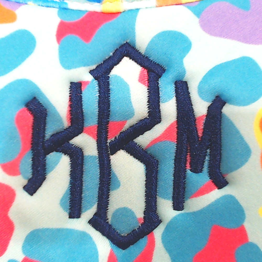 BLOOPER KIDS: Monogrammed Baby Sun Hat
