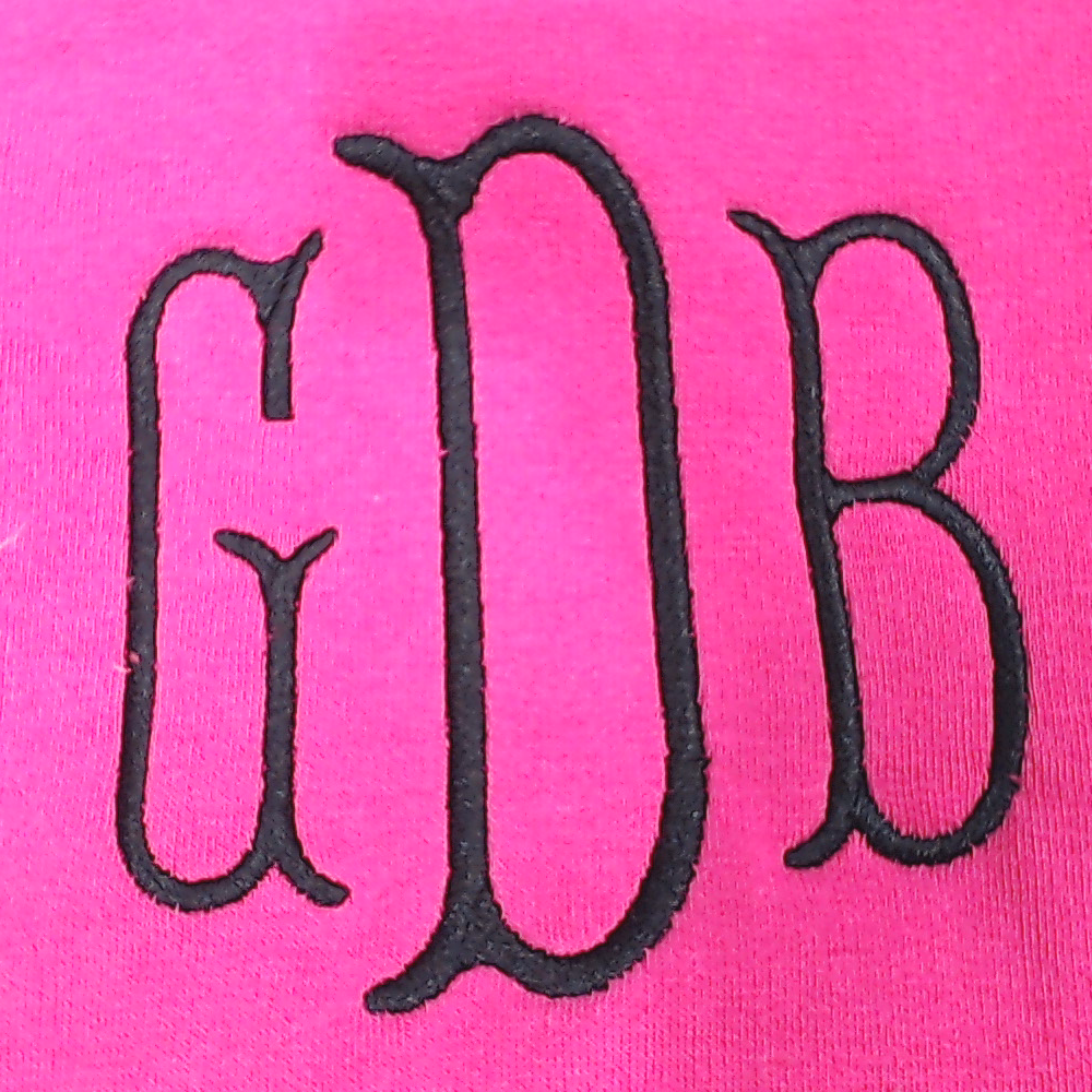 BLOOPER CLOTHING: Monogrammed Open Back Sweatshirt