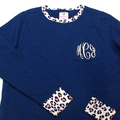BLOOPER CLOTHING: Monogrammed Long Sleeve Shirt