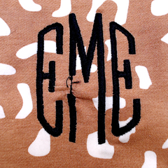 BLOOPER KIDS: Monogrammed Kids Striped Sleeve Shirt