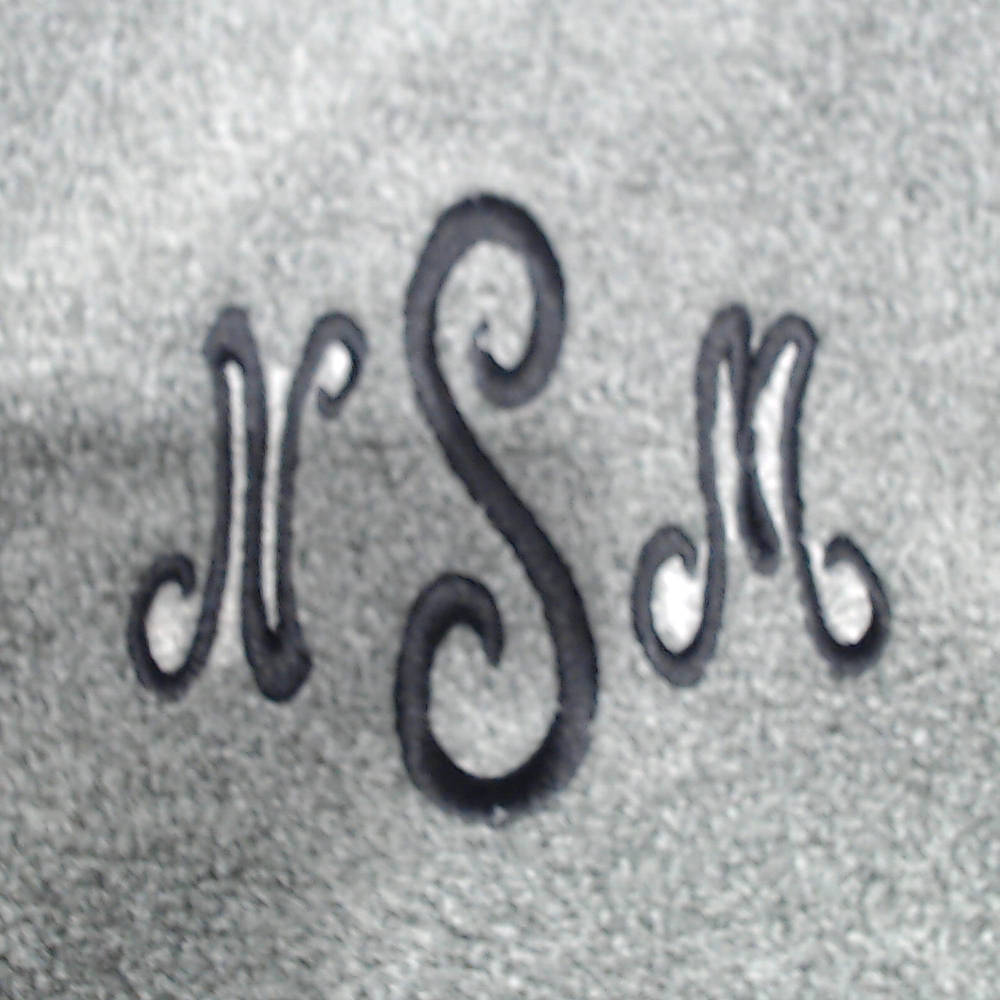 BLOOPER CLOTHING: Monogrammed Fleece Pullover