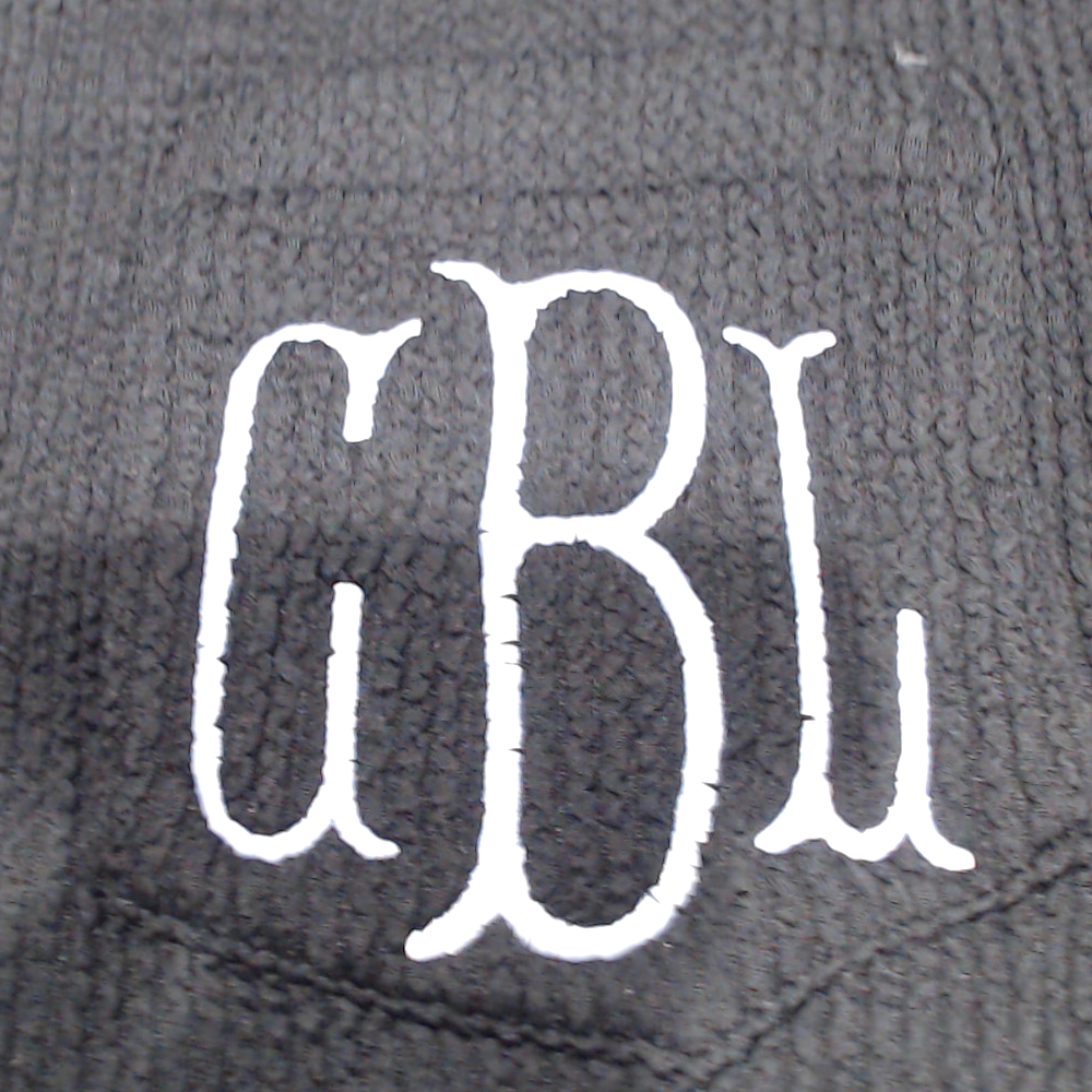 BLOOPER CLOTHING: Monogrammed Puff Sleeve Top