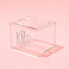 Personalized Bathroom Vanity Organizer | Clear