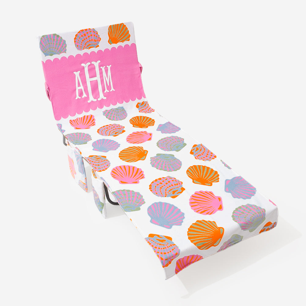 Monogrammed Lounge & Beach Chair Cover - Marleylilly