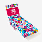 Monogrammed Chair Cover | Watercolor Cheetah