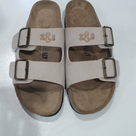 BLOOPER SHOES: Monogrammed Double Strap Sandals