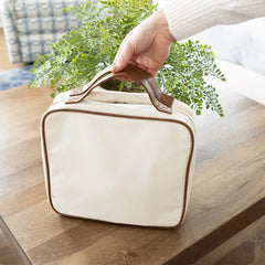 ivory hanging organizer in hand