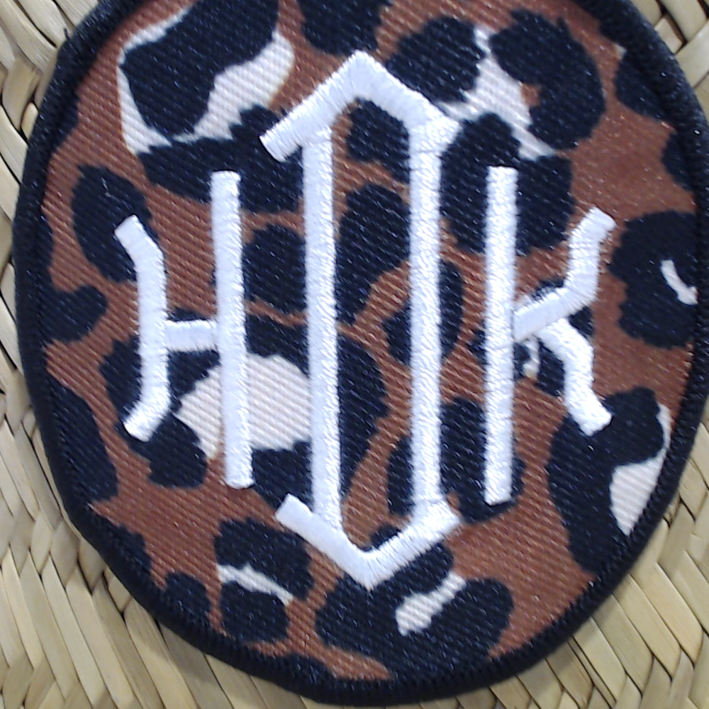 BLOOPER KIDS: Monogrammed Kids Straw Hat