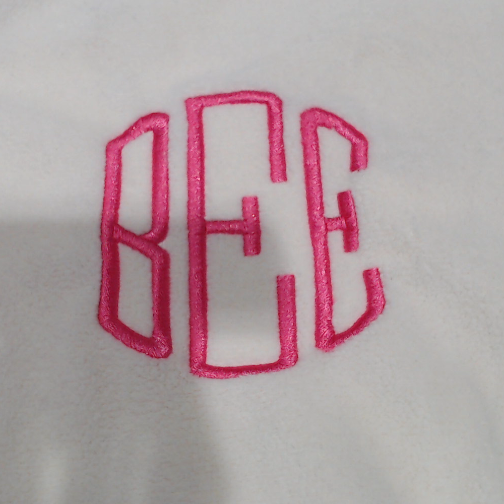 BLOOPER CLOTHING: Monogrammed Piped Pullover Sweatshirt