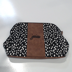 BLOOPER ACCESSORY: Monogrammed Dottie Cosmetic Case