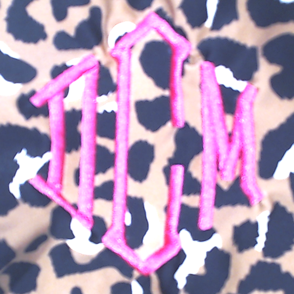 BLOOPER SWIM: Monogrammed Sarong
