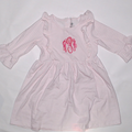 BLOOPER KIDS: Monogrammed Kids Ruffle Dress