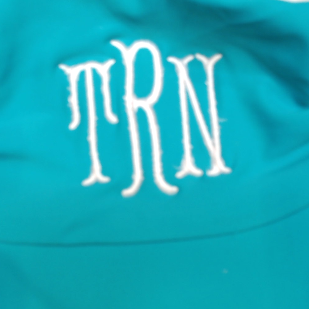 BLOOPER ACCESSORY: Monogrammed Swim Visor