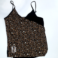 BLOOPER SWIM: Monogrammed Ruched Tankini