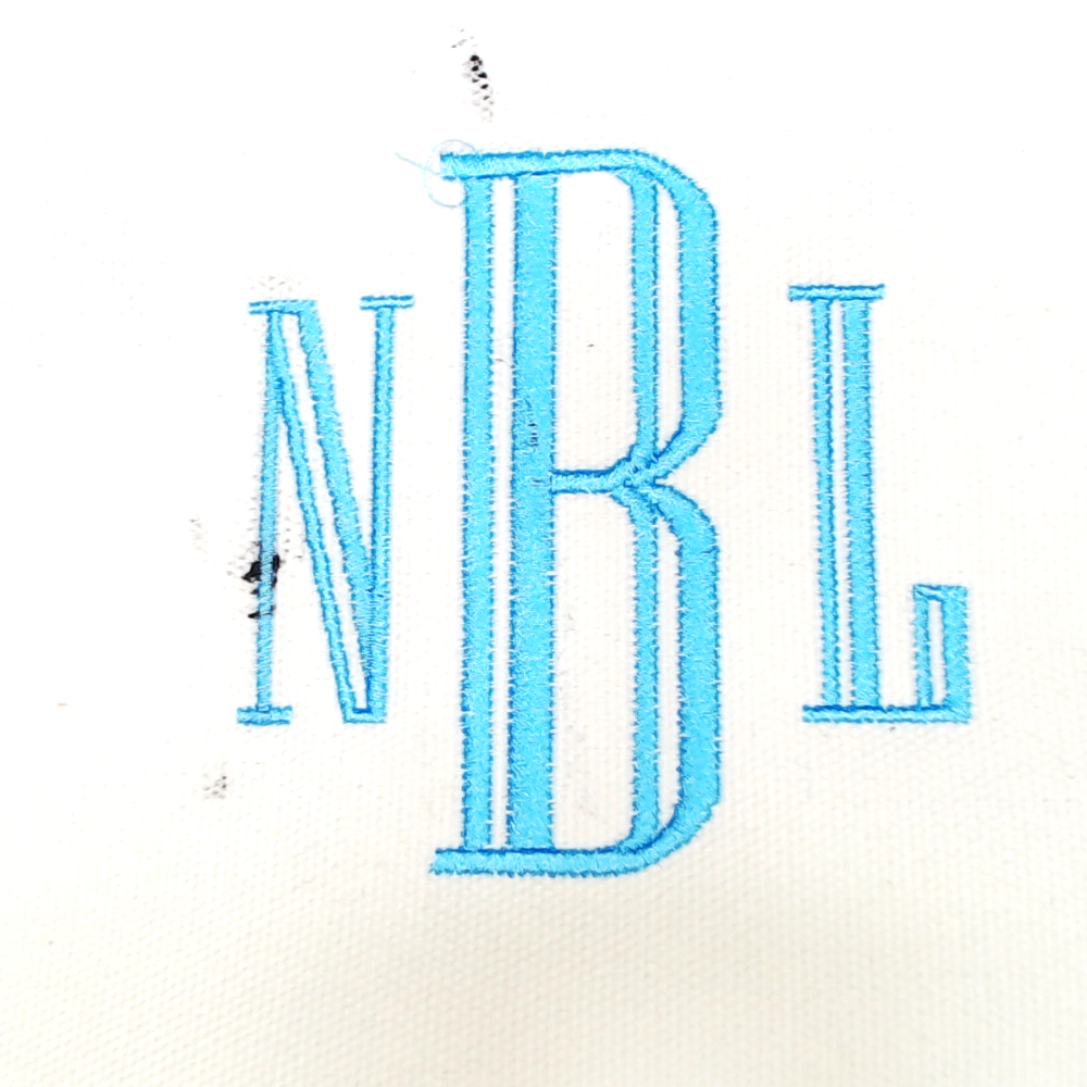 BLOOPER BAG: Monogrammed Tote Bag