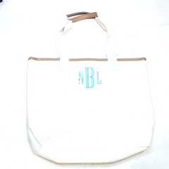 BLOOPER BAG: Monogrammed Tote Bag