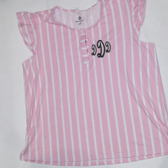 BLOOPER CLOTHING: Monogrammed Ruffle Pajama Top
