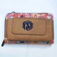 BLOOPER ACCESSORY: Monogrammed Phone Wallet Wristlet