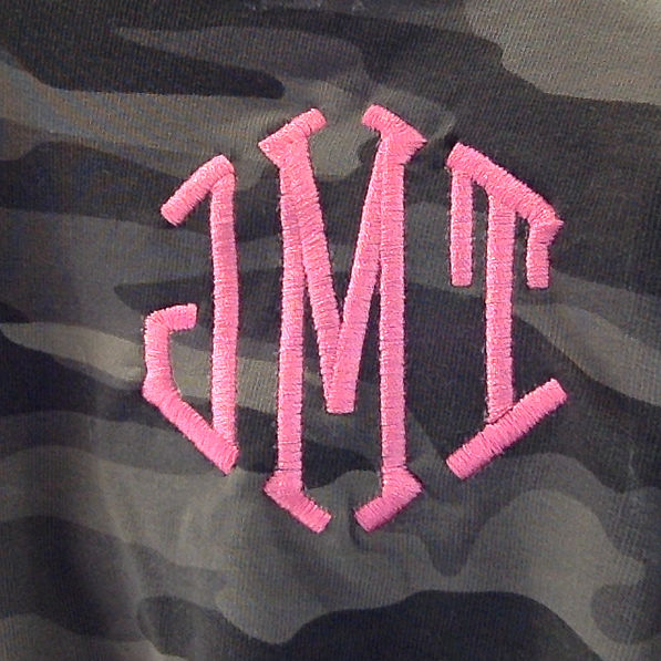 BLOOPER CLOTHING: Monogrammed Striped Sleeve Shirt