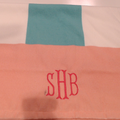 BLOOPER SWIM: Monogrammed Beach Towel