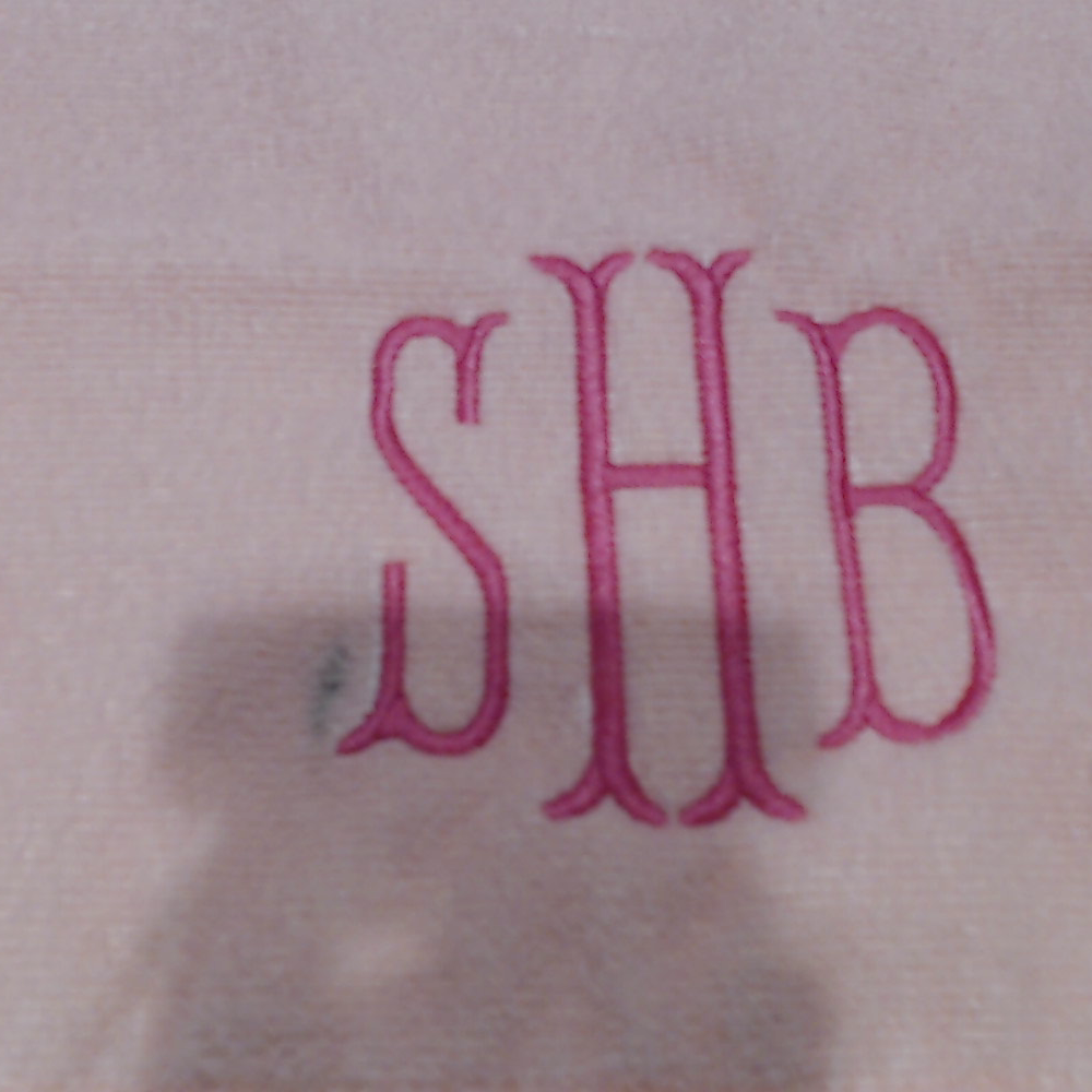 BLOOPER SWIM: Monogrammed Beach Towel