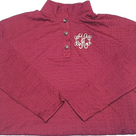 BLOOPER CLOTHING: Monogrammed Cable Knit Pullover