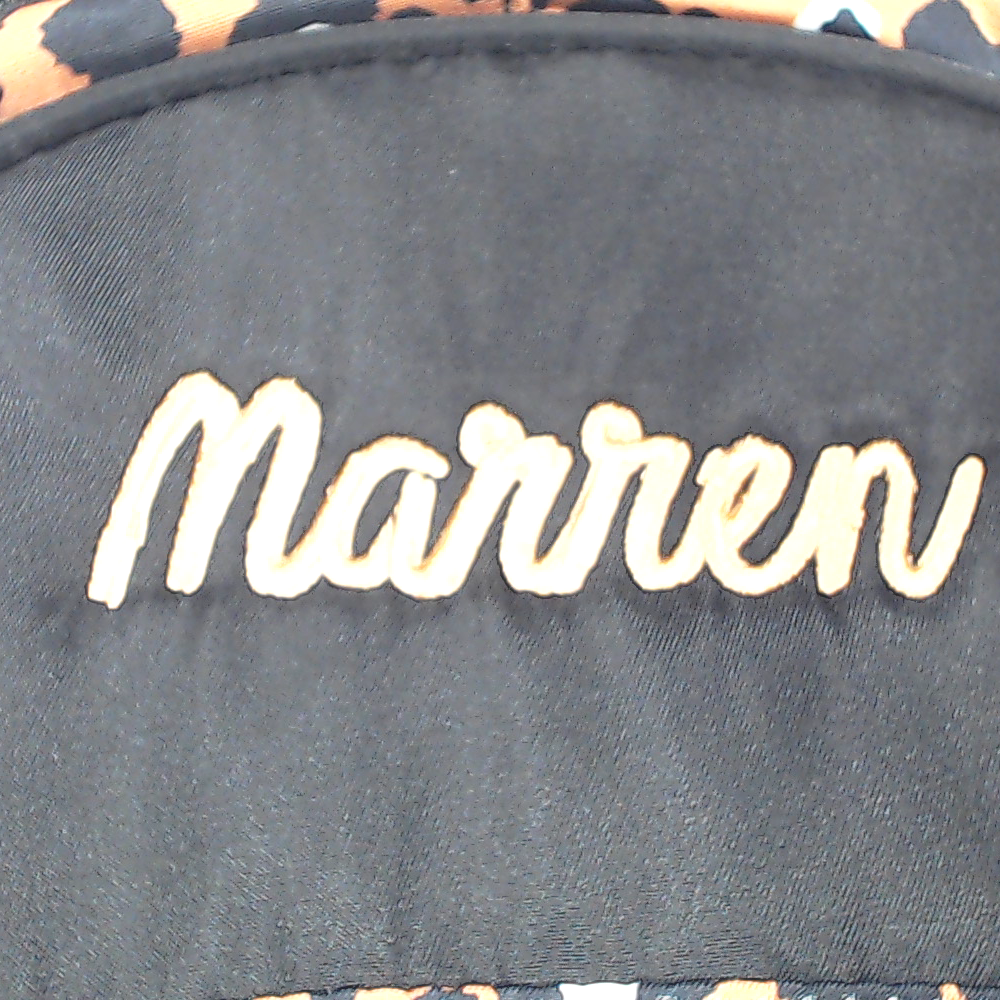 BLOOPER BAG: Monogrammed Backpack