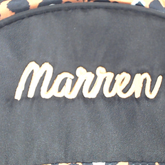 BLOOPER BAG: Monogrammed Backpack
