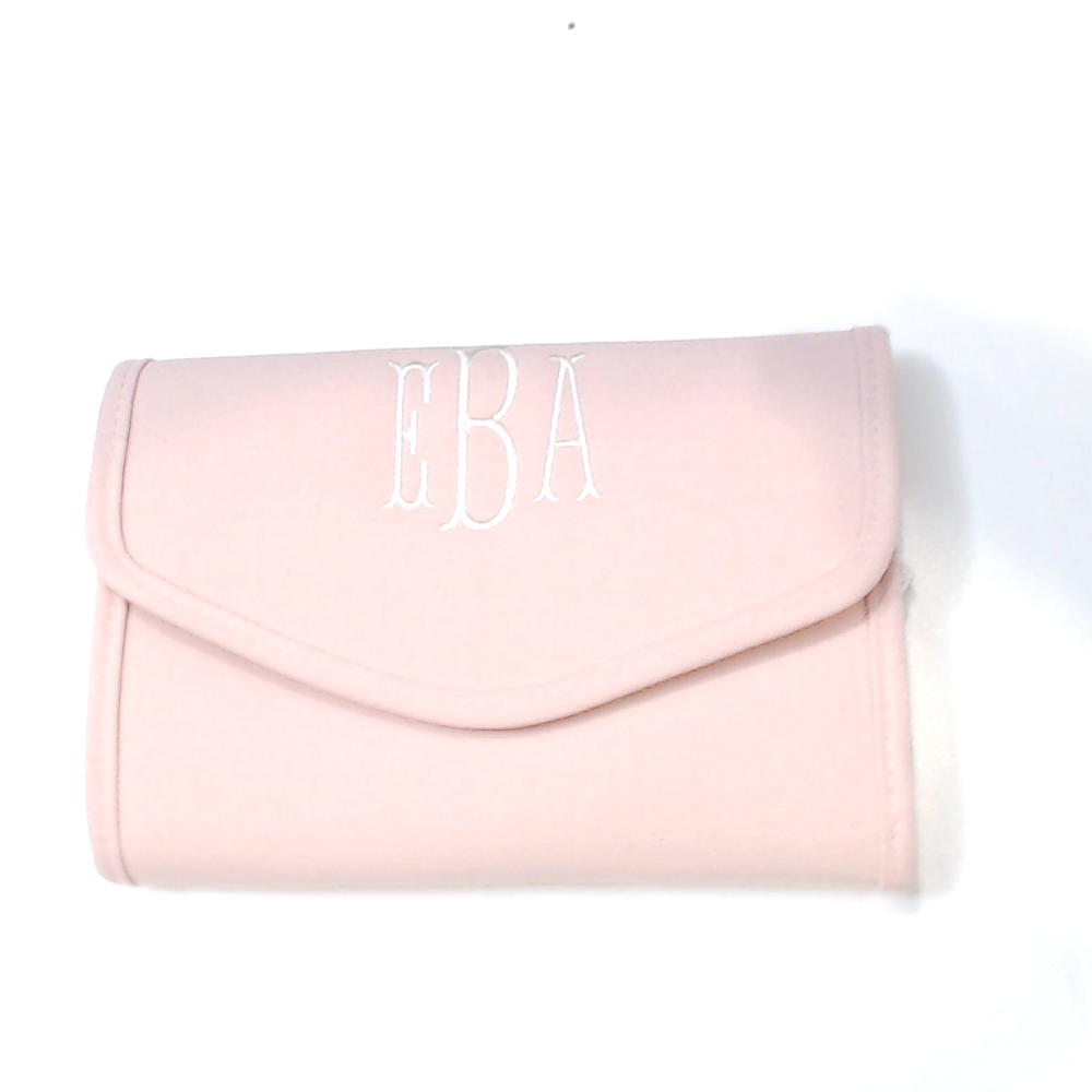BLOOPER BAG: Monogrammed Travel Jewelry Organizer