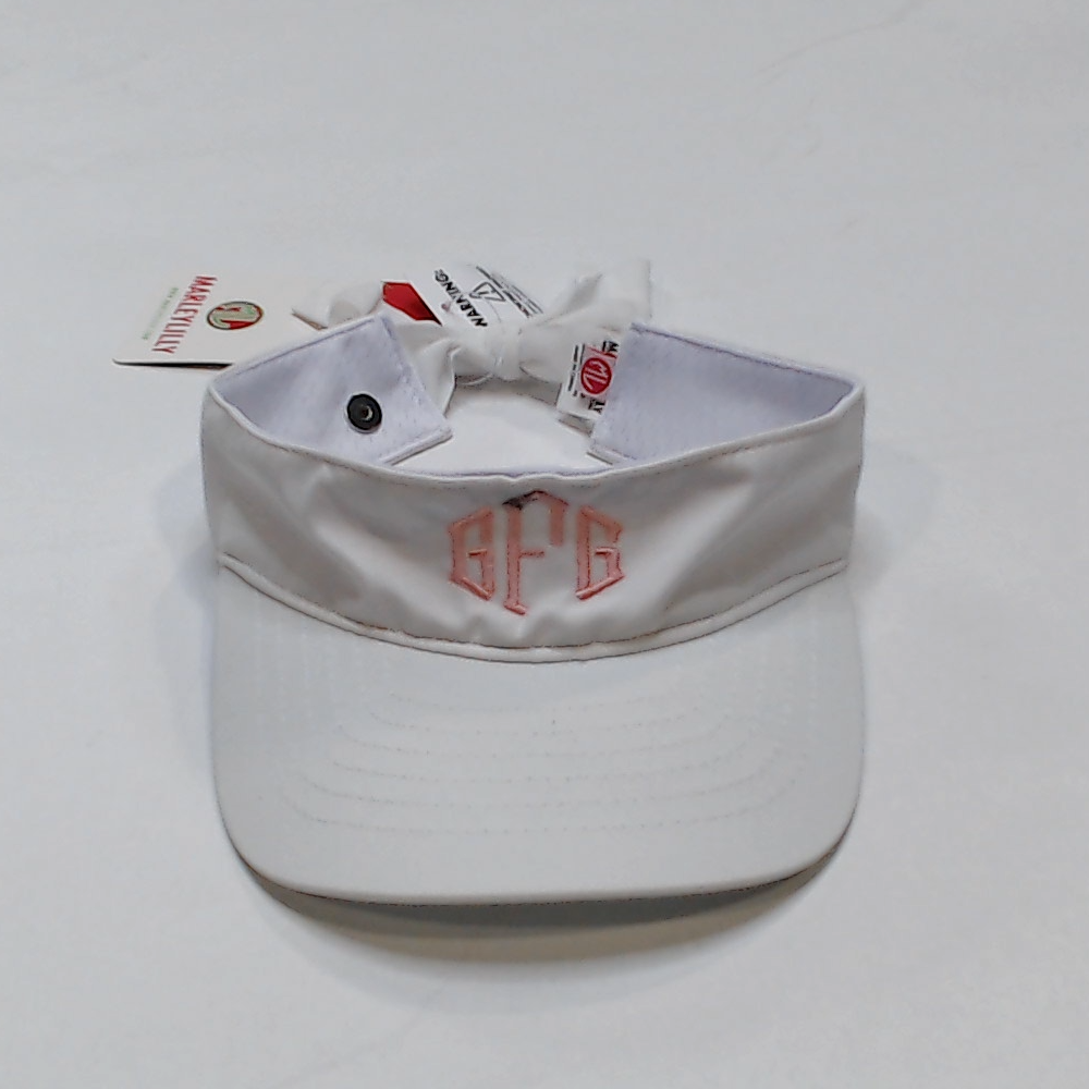 BLOOPER KIDS: Monogrammed Girls Visor
