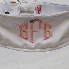BLOOPER KIDS: Monogrammed Girls Visor