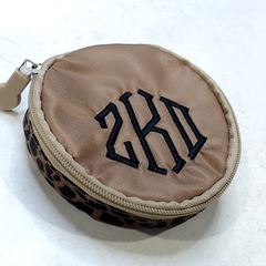 BLOOPER BAG: Monogrammed Travel Jewelry Case