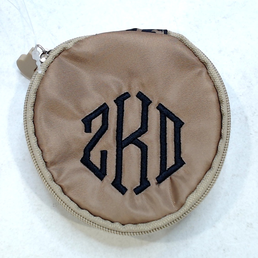 BLOOPER BAG: Monogrammed Travel Jewelry Case
