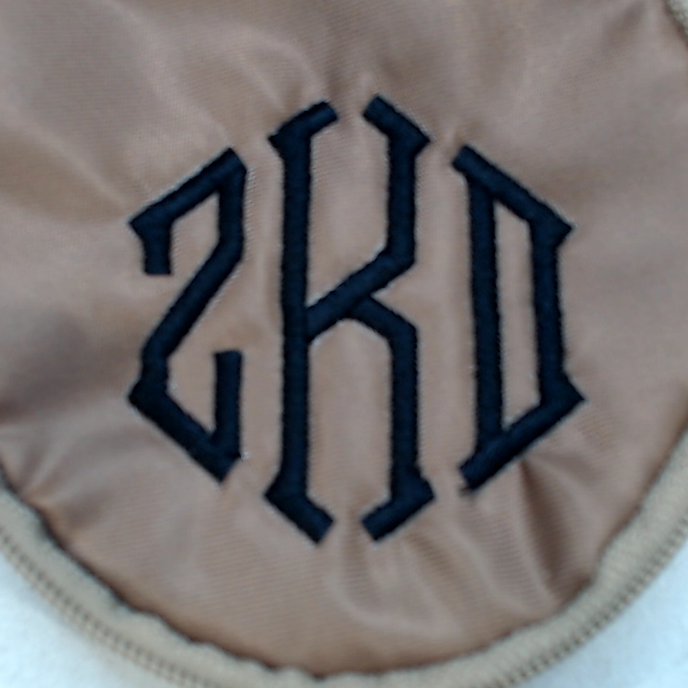 BLOOPER BAG: Monogrammed Travel Jewelry Case