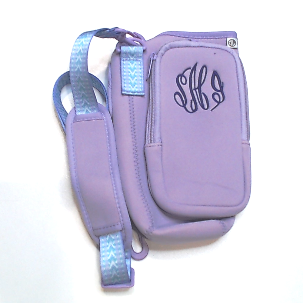 BLOOPER BAG: Monogrammed Water Bottle Holder