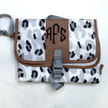 BLOOPER KIDS: Monogrammed Portable Changing Pad