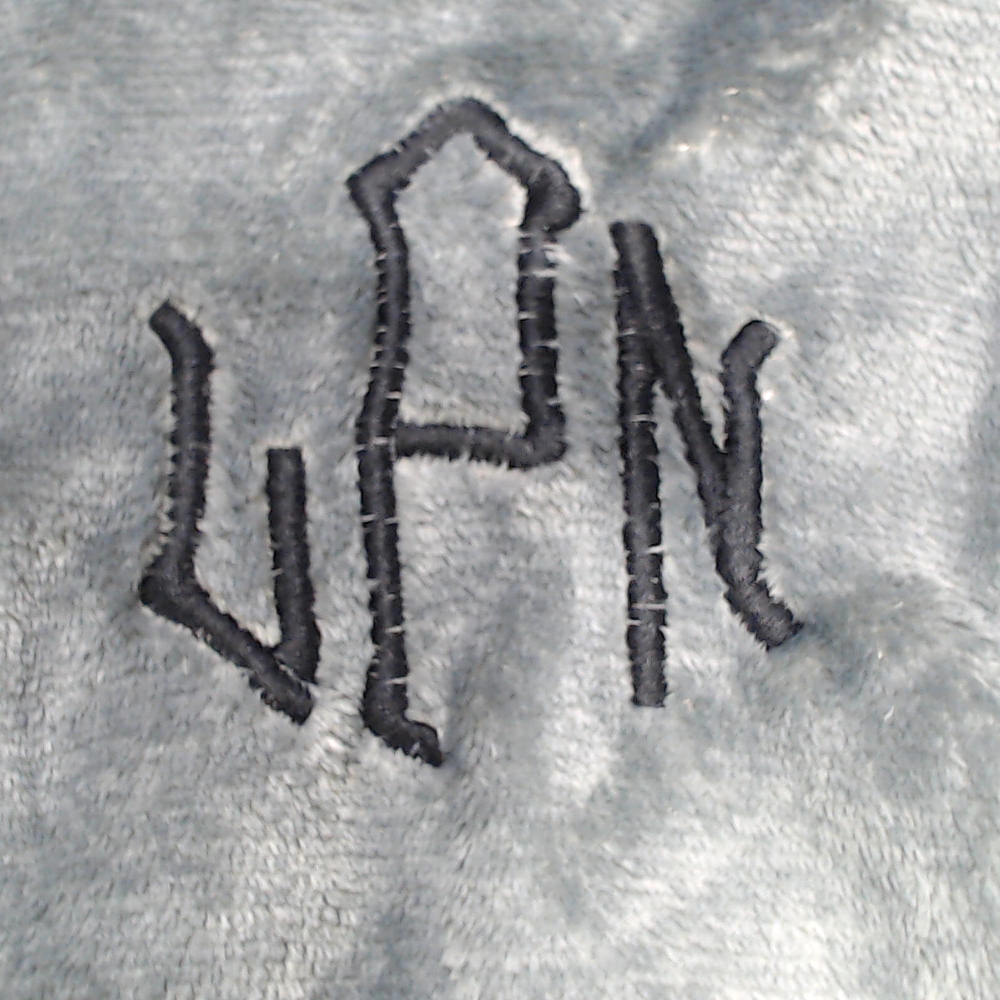 BLOOPER CLOTHING: Monogrammed Blanket Hoodie