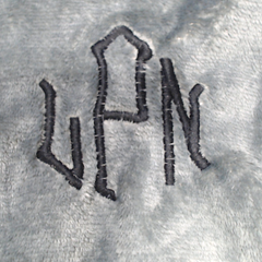 BLOOPER CLOTHING: Monogrammed Blanket Hoodie